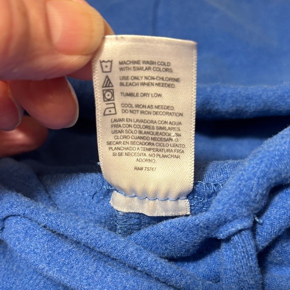 Kansas University KU Blue Jayhawks Pullover Hoodie - Picture 4 of 8